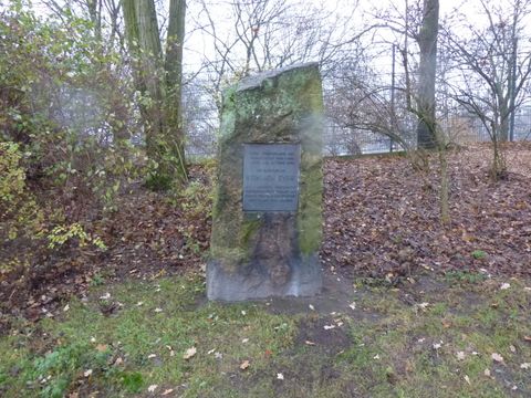 Gedenkstein für Heinrich Evert, 4.12.2013, Foto: KHMM