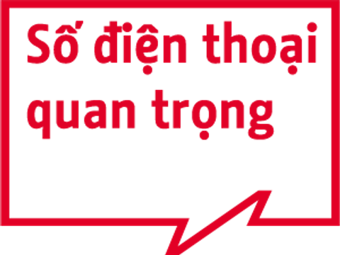 Số điện thoại quan trọng
