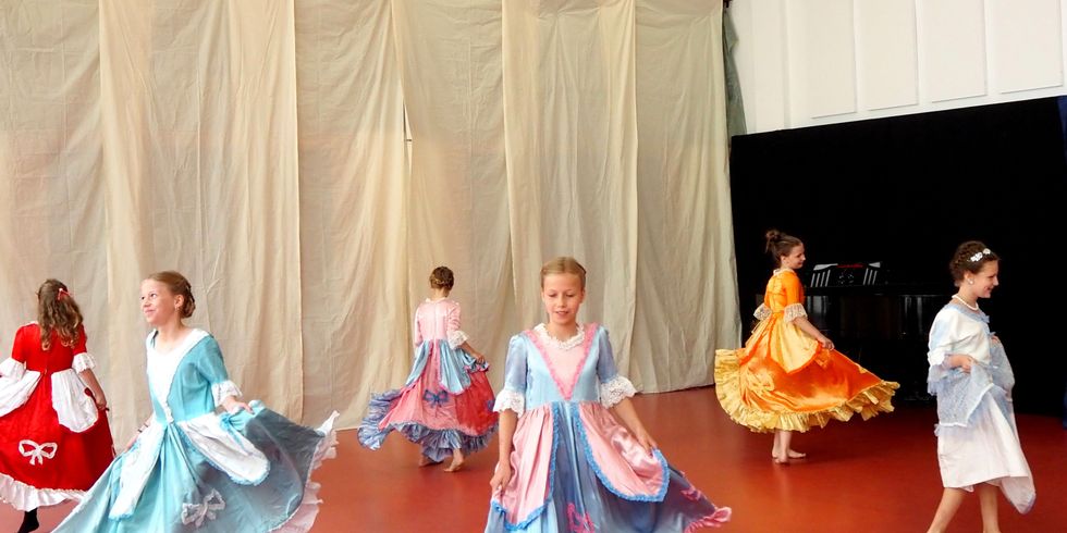 Barocktanz im Eliashof beim Tanztag