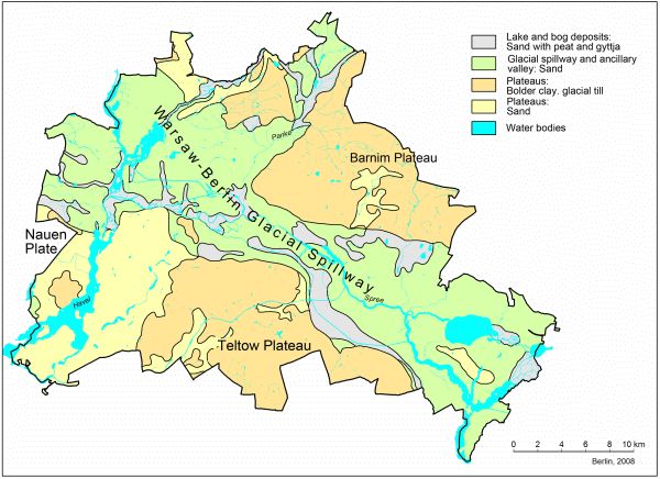 Fig. 3: Geological Scheme of Berlin