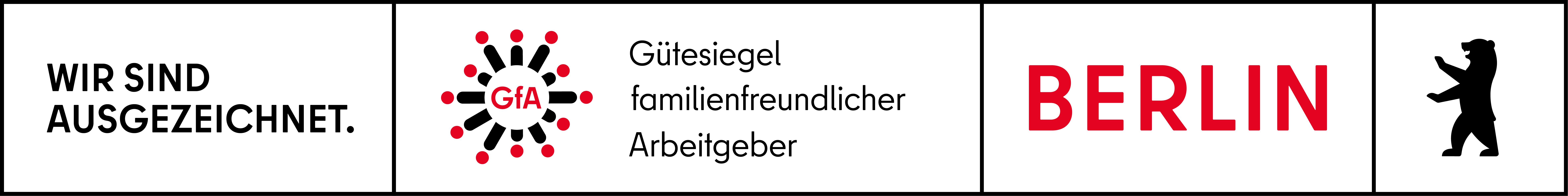 Gütesiegel familienfreundlicher Arbeitgeber