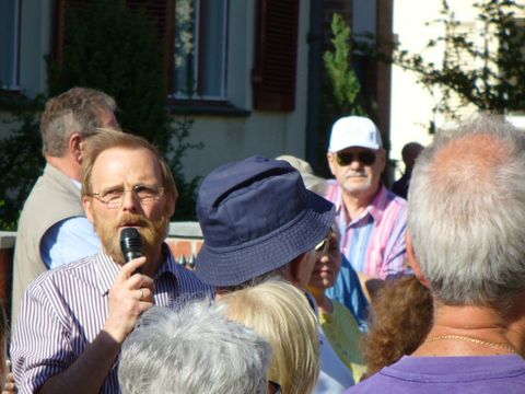 Uwe Neumann, Vorsitzender des Siedlervereins Eichkamp, Foto: KHMM