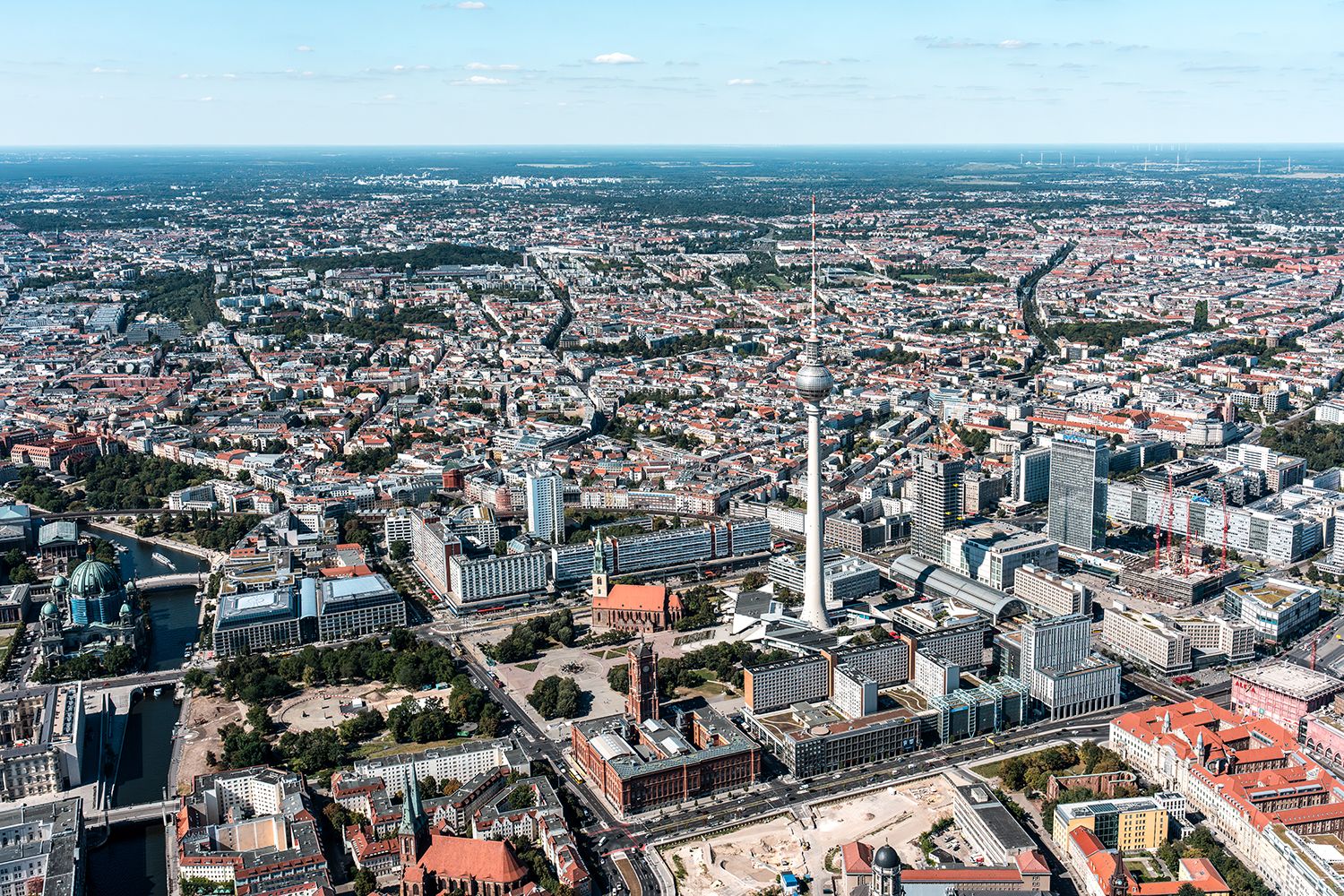 Luftaufnahme Alexanderplatz