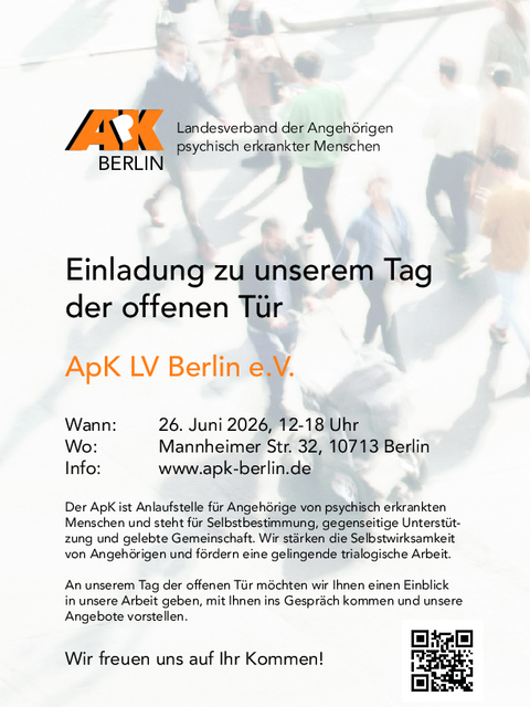 Tag der offenen Tür beim Landesverband des ApK
