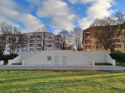Historische Treppenanlage im Teilbereich Oderstraße