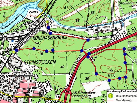 Wanderkarte (Bild: Berliner Forsten)