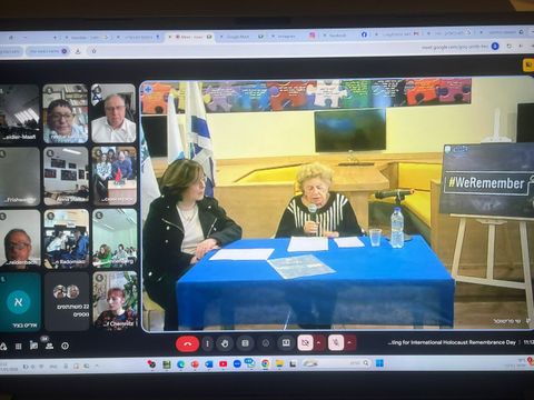 Holocaust-Überlebende Miriam Harel (geb. 1924) erzählt ihre Geschichte