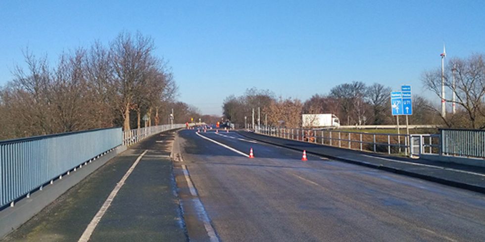 Dezember 2019: Fertigstellung des 1. Teilabschnitts der B 109