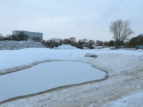 Baustelle im Winterschlaf