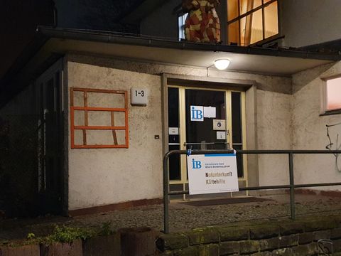 Unterkunft Kältehilfe