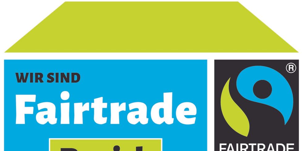 Logo "Wir sind Fairtrade Bezirk"