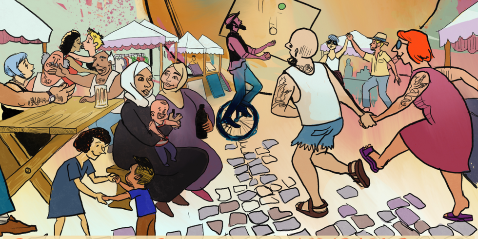 Internationales Sommerfest am 15.09.2023 im Baergarten