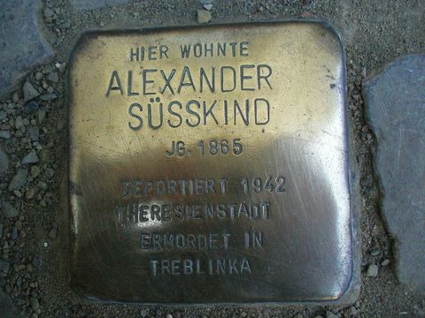 Stolperstein für Alexander Süsskind