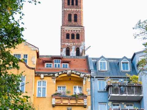Schrotkugelturm in der Viktoriastadt
