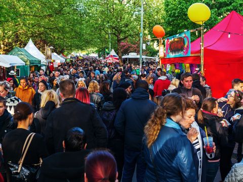 Straßenfest in Berlin-Kreuzberg