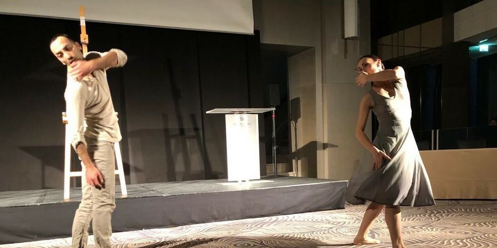 Ukrainische Tänzer des Berliner Staatsballetts