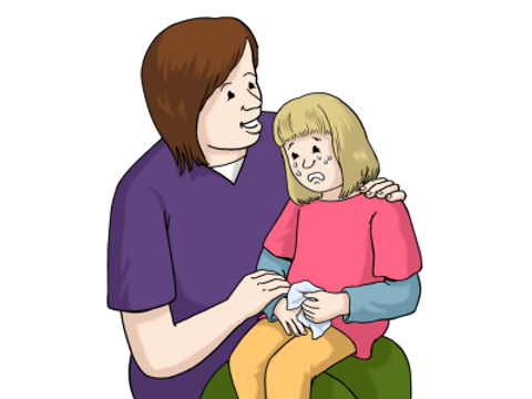 26 Kind trösten- Leichte Sprache Webseite (nur für Leichte Sprache verwenden!)