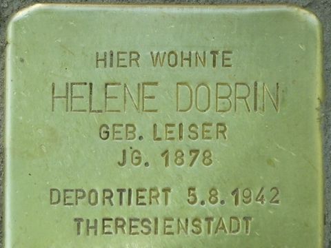 Stolperstein Helene Dobrin
