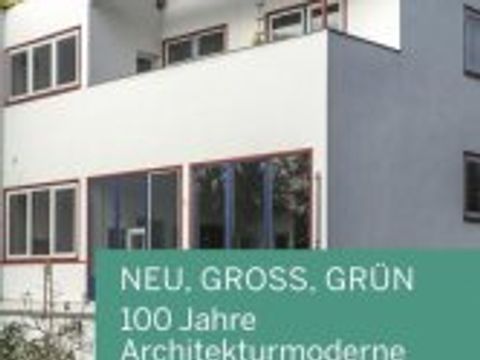Buchcover: NEU, GROSS, GRÜN