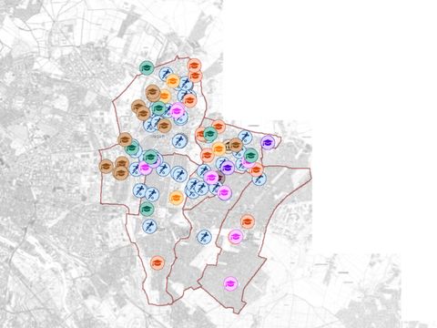 Onlinekarte weiterführende Schulen
