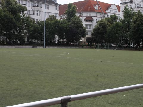 Sportplatz Fritschestraße, 07.08.2012, Foto: Kade