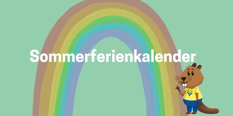 Webseite Banner - Banner für Sommerferienkalender