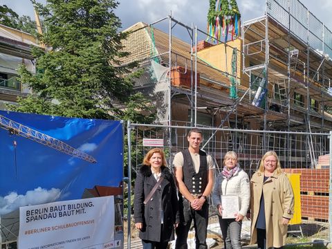 Richtfest Grundschule am Eichenwald