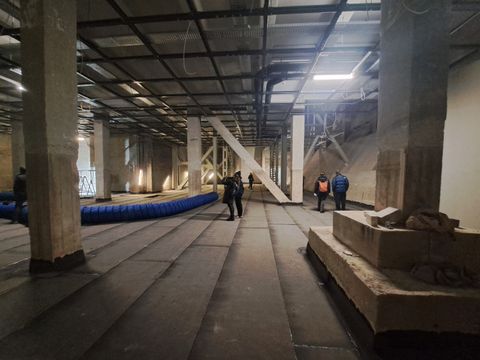 Sportmuseum - Baumaßnahmen in der Mailfeldtribüne