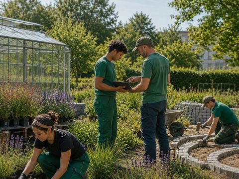 Ausbildung im Fachbereich Grünflächen