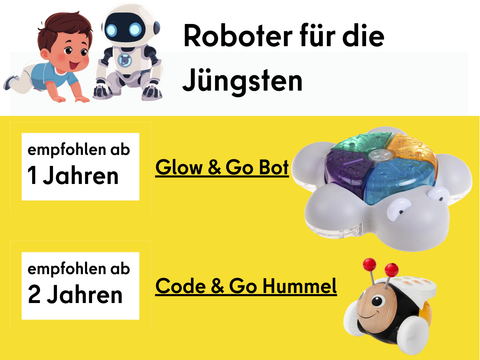 Glow & Go Bot, Code & Go Hummel