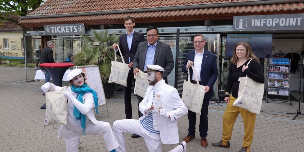 Eröffnung des Infopoints
