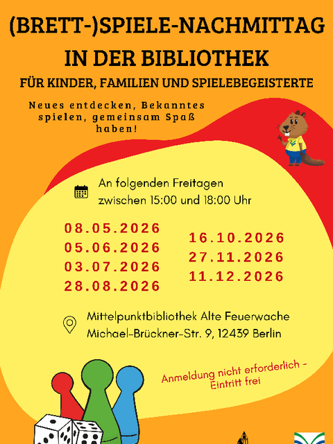 Spielenachmittage 2026