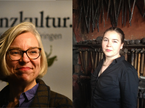 Danuta Schmidt und Coco Kühn