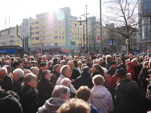 Start am Adenauerplatz, Foto: Raimund Müller