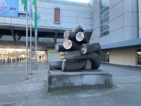 Skulptur Begegnung