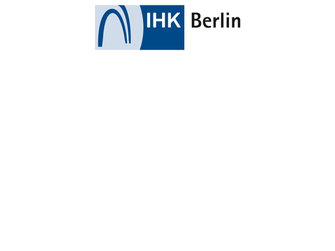 Das Bild zeigt das Logo der Industrie- und Handelskammer zu Berlin.