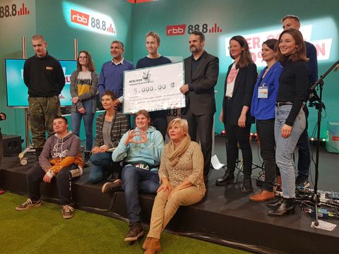 Am 25. Januar wurde durch Verbraucherschutzsenatorin Bettina Jarasch auf der IGW das zweite Mal der Berliner Lebensmittelretterpreis verliehen