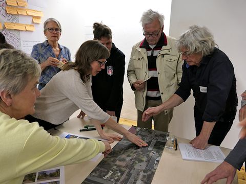 Arbeitstisch zur Beteiligung an der Vorbereitung des Wettbewerbs MÃ¼hlenpromenade