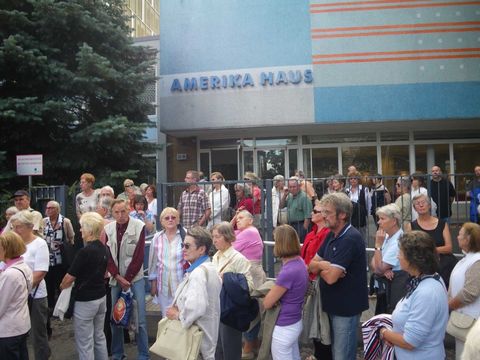 Am Amerika Haus, Foto: Andreas Fritsch