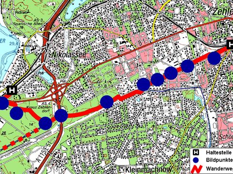 Wanderkarte (Bild: Berliner Forsten)