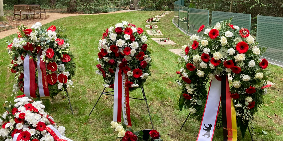 Gedenkstätte auf dem Wilmersdorfer Waldfriedhof