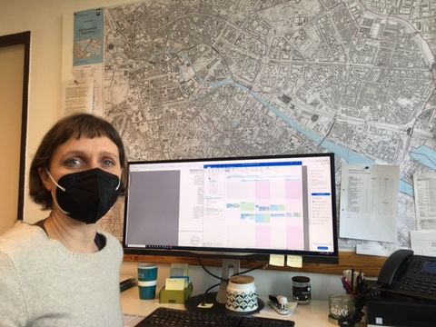 Solfrian am Arbeitsplatz