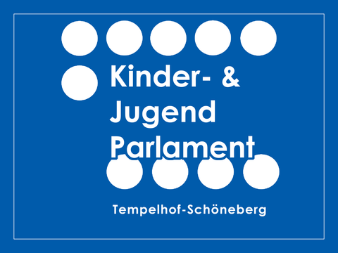 Kachel mit dem Logo des Kinder- und Jugendparlamentes