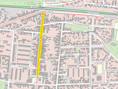 Karte Bölschestraße