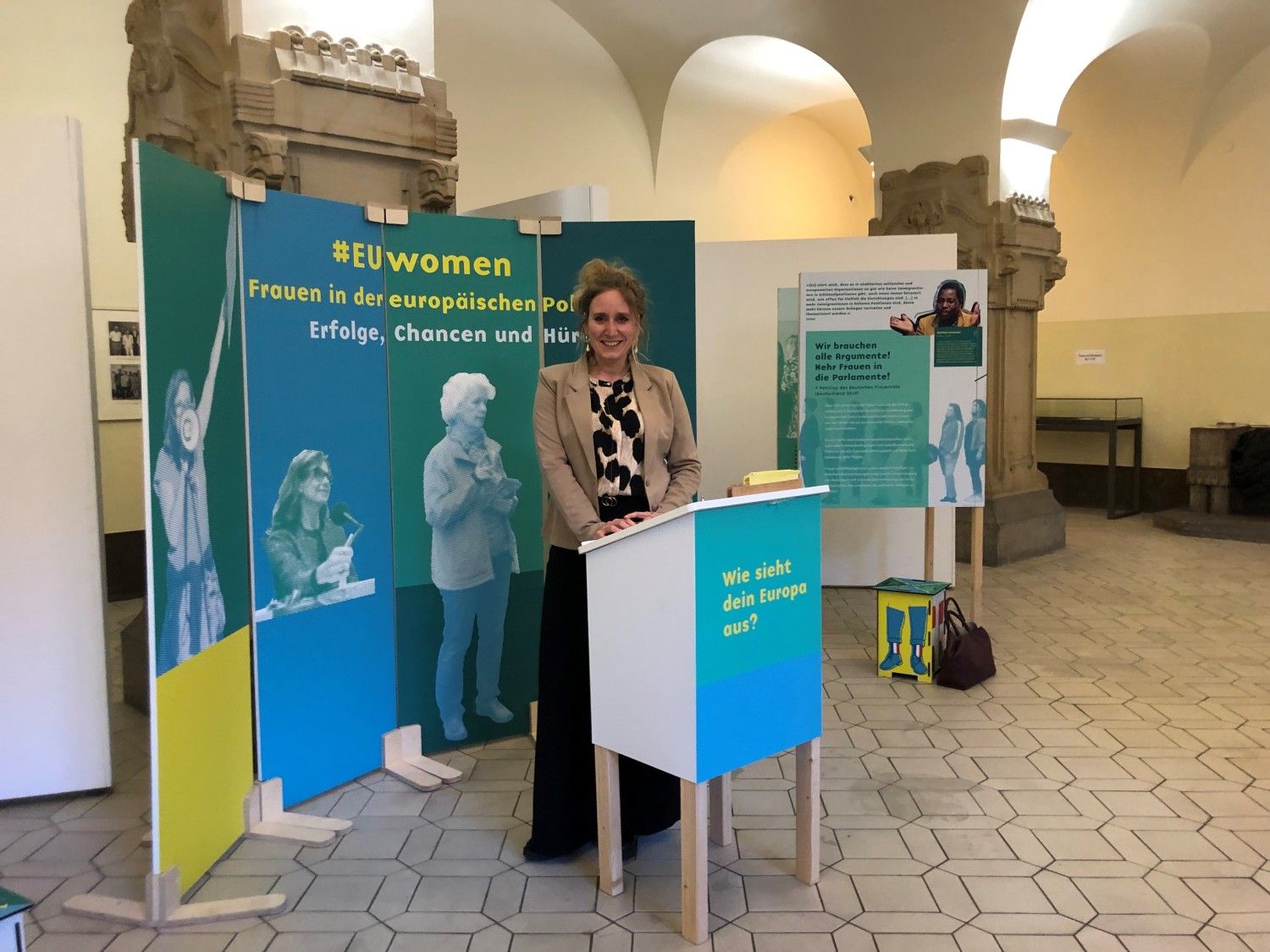 Kirstin Bauch eröffnet #EUwomen