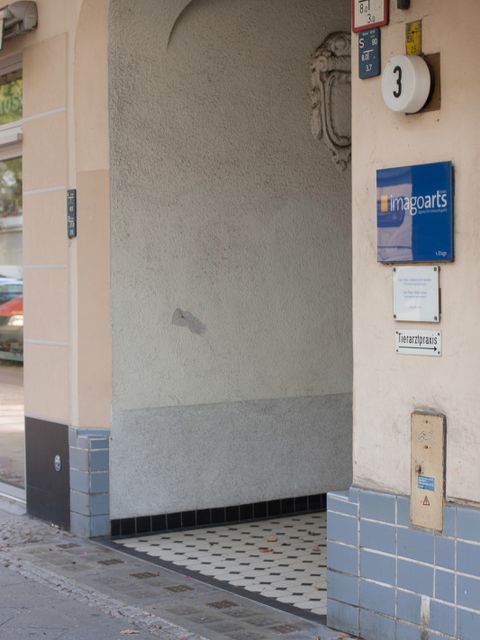 Hauseingang Detmolder Str. 3, Foto: Bukschat & Flegel