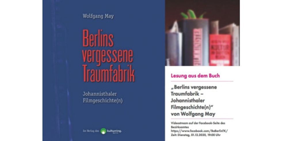 Flyer "Berlins vergessene Traumfabrik"
