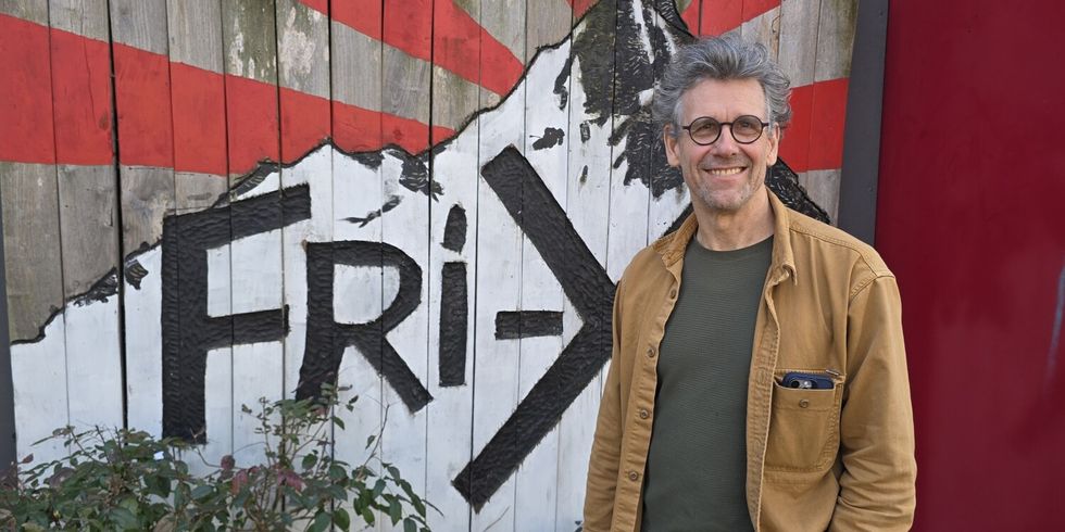 David Reuter leitet seit 2018 die Jugendkunstschule FRI-X Berg in Kreuzberg