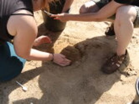 Grabung in Rudow (Bild: Landesdenkmalamt Berlin, Uwe Michas)