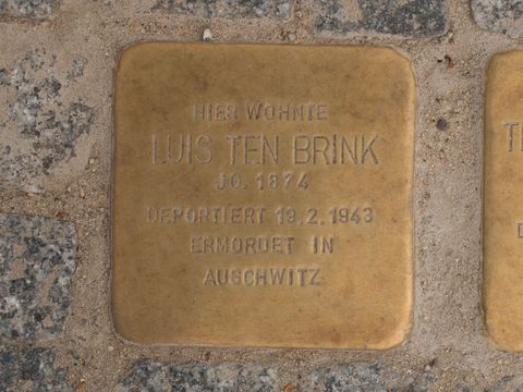 Stolperstein Luis Ten Brink